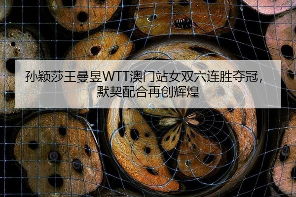 孙颖莎王曼昱WTT澳门站女双六连胜夺冠，默契配合再创辉煌
